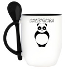 Кружка с ложкой