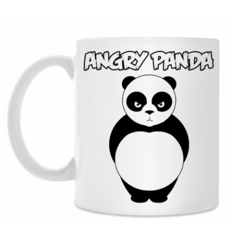 Кружка с принтом ANGRY PANDA