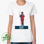 Женская футболка органик