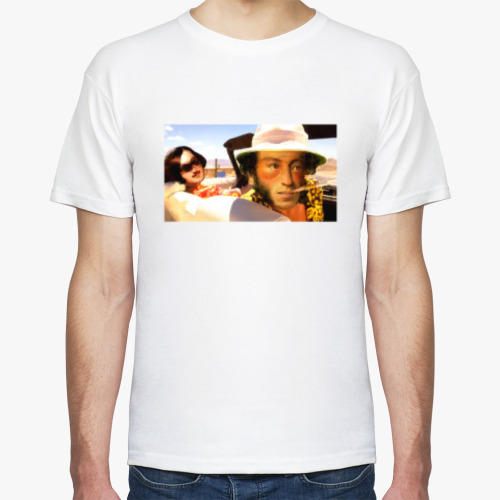 Футболка с принтом Страх и ненависть в золотом веке