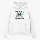 Толстовка худи оверсайз