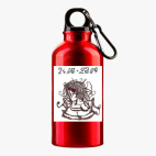 Металлическая бутылка 400 мл UV-DTF