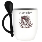 Кружка с ложкой