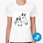 Женская спортивная футболка