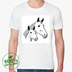 Мужская футболка органик