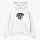 Толстовка худи оверсайз