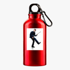 Металлическая бутылка 400 мл UV-DTF