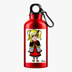 Металлическая бутылка 400 мл UV-DTF