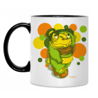 Кружка двухцветная