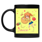 Кружка цветная UV-DTF