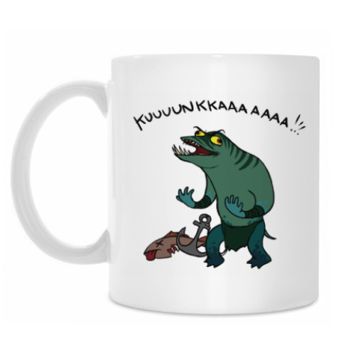 Кружка с принтом Tidehunter