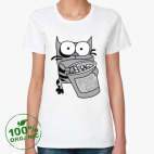 Женская футболка органик