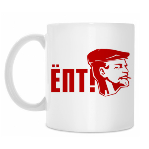 Кружка с принтом Ёпт!