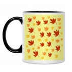 Кружка двухцветная