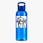 Прозрачная спортивная бутылка