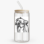 Банка с бамбуковой крышкой