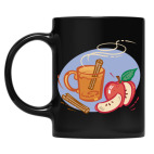 Кружка цветная UV-DTF