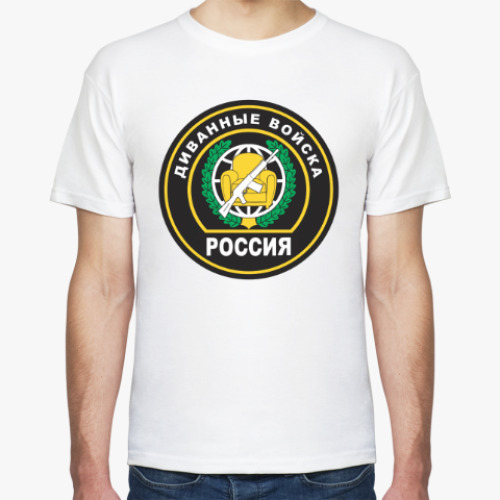 Футболка с принтом символика ДВР