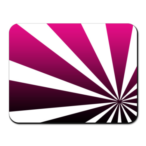 Коврик для мыши с принтом Лучи