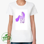 Женская футболка органик