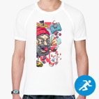 Мужская спортивная футболка