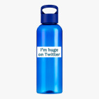 Прозрачная спортивная бутылка