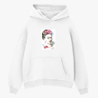 Толстовка худи оверсайз