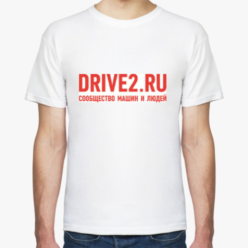 Футболка с принтом DRIVE 2