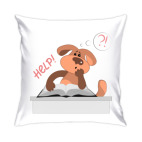 Собака грустит над книгой