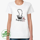 Женская футболка органик