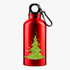 Металлическая бутылка 400 мл UV-DTF