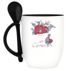 Кружка с ложкой