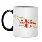 Кружка двухцветная