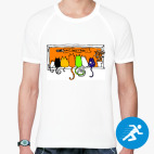 Мужская спортивная футболка