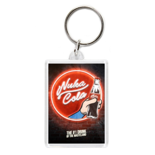 Брелок с принтом Fallout Nuka Cola