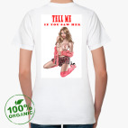 Женская футболка органик