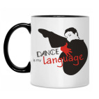 Кружка двухцветная