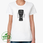 Женская футболка органик