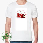 Мужская футболка органик