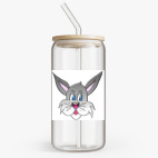 Банка с бамбуковой крышкой