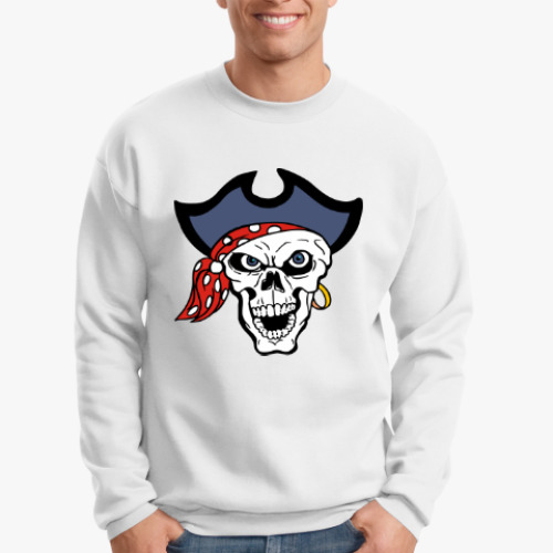 Свитшот с принтом Пират