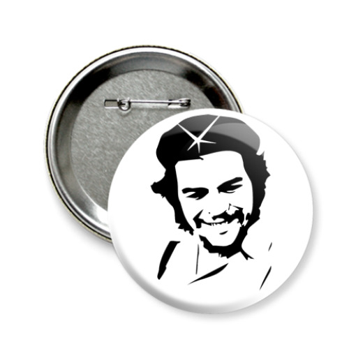 Значок 58мм с принтом Че