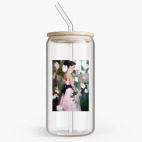 Банка с бамбуковой крышкой