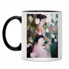 Кружка двухцветная