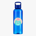 Прозрачная спортивная бутылка