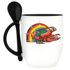 Кружка с ложкой