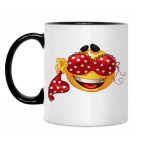 Кружка двухцветная