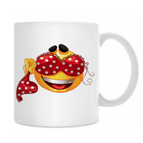 Кружка с принтом Смайл