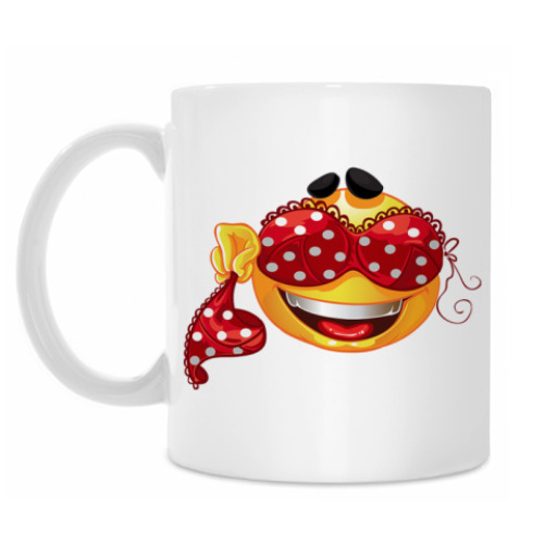 Кружка с принтом Смайл