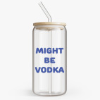 Банка с бамбуковой крышкой